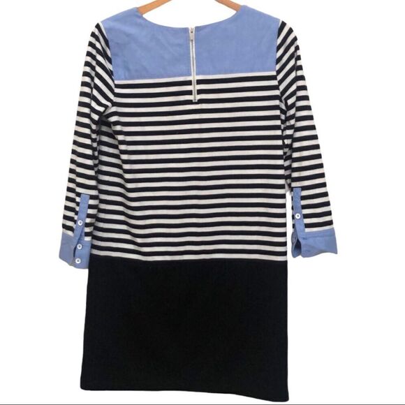 LOFT DRESS, Shift Dress, Stripes with color blocking Size XS - Picture 2 of 5